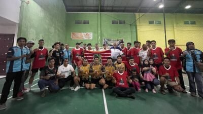 Raih Juara I, Tim Kota Sorong Tumbangkan Tim Raja Ampat di Final Kejuaraan Sepak Takraw Papua Barat Daya
