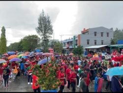 Ribuan Jemaat Ikut Karnaval Menyambut Natal 2023 di Klasis Raja Ampat