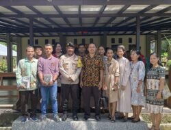 Wakapolres Raja Ampat Pantau Pelaksanaan Perayaan Natal di Kota Waisai