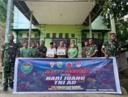 Peringati Hari Juang TNI AD Ke-78, Kodim 1805/Raja Ampat Gelar Bakti Sosial