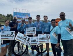 Manado Boyong Juara Kategori Men Elite Balapan Sepeda Criterium Piala Raja 2023