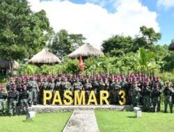 Komandan Pasmar 3 Berikan Pembekalan Satgas Pamtas RI-PNG Mobile Papua Tahun 2024