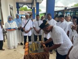 Bupati Raja Ampat Resmikan Masjid Nurul Iman Kampung Waigama