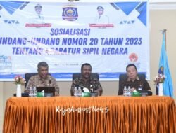Wujudkan ASN Yang Berkualitas, Raja Ampat Sosialisasikan UU Nomor 20 Tahun 2023