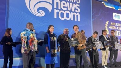 Raja Ampat Raih Peringkat III Terbaik  Pada Anugerah Media Center 2024