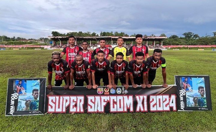 Ket: Kesebelasan Putra Doom yang mengikut Turnamen Sepakbola Super Saf'com XI 2024/CR03