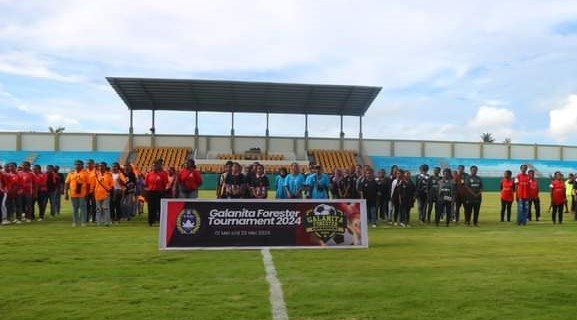 Ket: Delapan Tim Sepakbola siap bertarung di Babak delapan besar Turnamen Sepakbola Galanita Forester Cup 1 tahun 2024 Papua Barat Daya/Cr03
