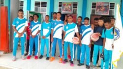 KET: Tim basket SMA Negeri 1 Raja Ampat siap ukir prestasi di Turnamen Basket Lustrum Cup IX menyongsong Hari Ulang Tahun (HUT) SMA YPPK Agustinus Sorong ke - 45 tahun 2024/Dony K