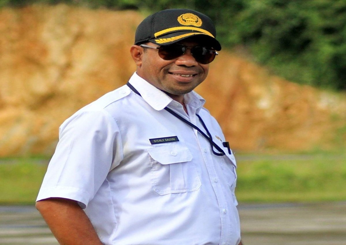 KET: Stanly FM Sauyai,S.Pd,M.Si. Sekertaris Dinas Pendidikan dan Kebudayaan Kabupaten Raja Ampat/Dony K