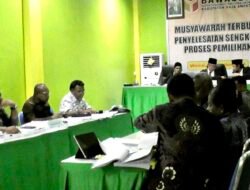 Bawaslu Raja Ampat Lakukan Sidang Musyawarah Terbuka Penyelesaian Sengketa