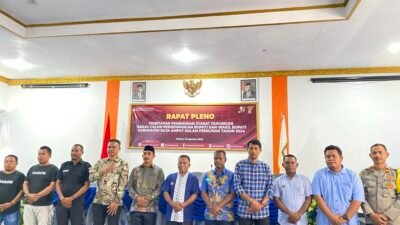 KPU Tetapkan Hasan – Yoris Lolos Bakal Calon Pilbub Raja Ampat 2024 jalur Perseorangan