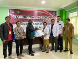 KPU Raja Ampat Terima Hasil Pemeriksaan Kesehatan Enam Bapaslon Bupati dan Wakil Bupati Tahun 2024