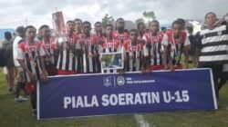 Sunju Tambrauw FC Juarai Soeratin Cup U-15 Zona Papua Barat Daya