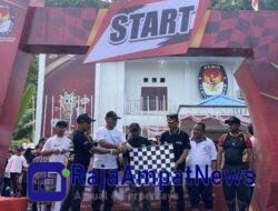 Menuju Hari Pemungutan Suara, KPU Raja Ampat Gelar Jalan Santai Hingga Pesta Rakyat
