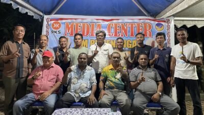 KET: Paslon Ormas dan Tim Pemenangan Deklrasikan Kemenangan sesuai pleno KPU Raja Ampar/Petrus Rabu