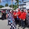 Canangkan Natal 2024, Masyarakat Kota Sorong Pawai Santa Claus