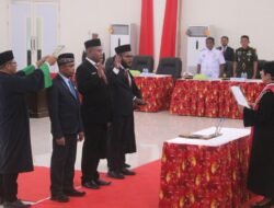 Pimpinan Definitif DPRK Raja Ampat  Dilantik dan Ikrar Sumpah Janji Jabatan