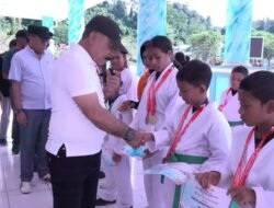 Kontingen Kei Shin Kan Dojo Kodim 1805 Raja Ampat Raih 20 Medali di Turnamen Karate Piala Gubernur PBD 2025