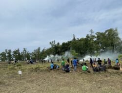 ASN Kerja Bakti di Pasar Snon Bukor, Wujud Komitmen Pemda Raja Ampat Tata Waisai sebagai Kota Wisata dan Pusat Pertumbuhan Ekonomi Baru