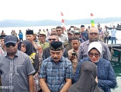 Tradisi Baru! Bupati dan Wabup Raja Ampat Gelar Halal Bihalal Hingga ke Kampung