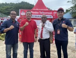 Telkomsel Perkuat Sinyal di Raja Ampat, Fokus di Pasar Snon Bukor, RSUD dan Wilayah Terluar