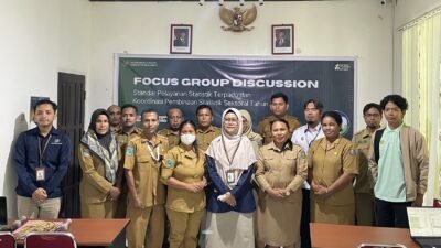 KET: Peserta Focus Group Discussion (FGD) Standar Pelayanan Statistik Terpadu dan Koordinasi Pembinaan Statistik Sektoral Tahun 2025 yang diselenggarakan BPS Raja Ampat, Senin (26/5/2025)/Ft: Petrus Rabu
