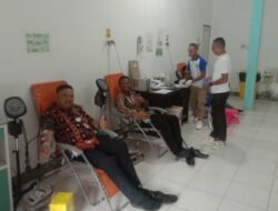 Donor Darah Semarakkan HUT ke-22 Raja Ampat, 49 Kantong Darah Terkumpul