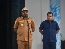 Bupati Orideko Tegaskan Komitmen Kerja dan Kualitas Program Saat Pimpin Apel Pagi