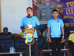 Kapolda Cup I Resmi Digelar, Kapolda Harap Tumbuhkan Semangat Persaudaraan dan Lahirkan Bibit Atlet Polri Papua Barat Daya