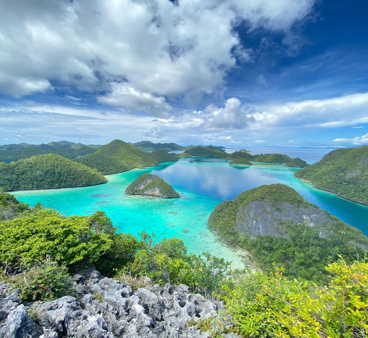 Ket: Gugusan Kepulauan Wayag/foto: Narasumber