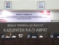 DPRK Gelar Rapat Pleno IV, Pemda Tegaskan Komitmen Perbaikan Tata Kelola Pemerintahan