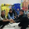 Remaja Masjid Agung dan Distrik Kota Waisai Salurkan Bantuan kepada Korban Kebakaran