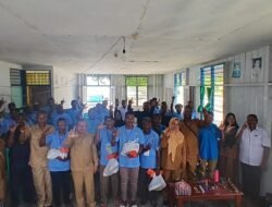 Dinas Perikanan Raja Ampat Gelar Bimtek Bongkar Pasang Mesin Tempel di Kampung Yenanas, Distrik Batanta Selatan