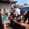 Mahasiswa UGM Gelar Vaksinasi Hewan dan Pemberian Vitamin untuk Sapi di Pulau Jefman
