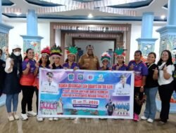 Bupati Raja Ampat Lepas Kontingen Lakadansa ke FORNAS VIII 2025 di NTB