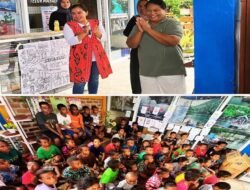 Ketua TP PKK dan PERSIT Raja Ampat Kunjungi Ruang Belajar Mayalibit, Bawah Semangat Belajar dan Bantuan Sepatu