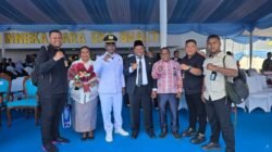 Ket: Wakil Gubernur Papua Barat Daya, Ahmad Nausrau foto bersama salah seorang Pamong Praja Muda IPDN Angkatan XXXIII di Jatinangor, Jawa Barat, Senin (28/7/2025)/sumber: Facebook “Med. Wakil Gubernur PBD