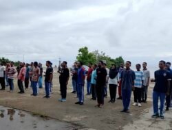 Semangat Membara di Pantai WTC: Hari Kedua Latihan Calon Paskibraka Raja Ampat 2025