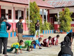 Porseni di SD 33 Waimnir: KKN Unamin-UGM Tanamkan Pendidikan Karakter Siswa Di Raja Ampat