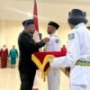 Bupati Raja Ampat Kukuhkan 41 Anggota Paskibraka Tahun 2025