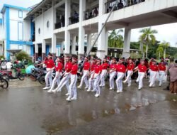 57 Regu Meriahkan Lomba Gerak Jalan Kreasi HUT RI ke-80 di Raja Ampat