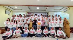 Ket: Peserta pelatihan Pelatihan “Diving Safety 1000 Initiatives” yang dilaksanakan oleh Kemenpar di Raja Ampat, Senin, (4/8/2025)