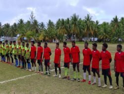 PAMBEMUK FC dan Yensawai Timur Gelar Laga Persahabatan, Pererat Tali Persaudaraan Antar Pemuda Dua Kampung
