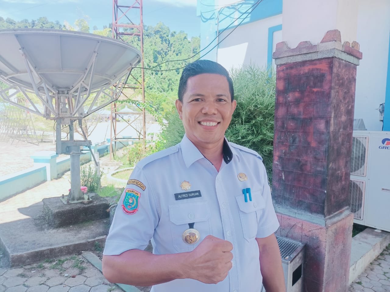 Kepala Distrik Kota Waisai, Alfred Suruan,S.STP/Foto: Gusty/RajaAmpatNews