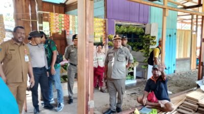 Pemkab Raja Ampat Siap Tertibkan Bangunan Ilegal, Satpol-PP Tegaskan Penataan Kota Waisai Harus Sesuai Aturan