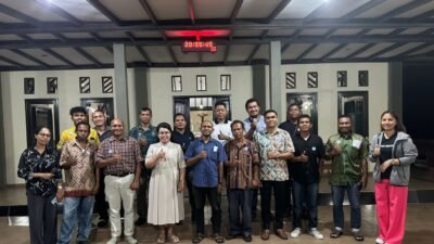 Peserta lomba membawakan renungan memeriahkan HUT ke-15 Gereja Stasi Sta. Maria Mater Dei-Waisai, Raja Ampat/Foto: Dok. Gereja Katolik Waisai