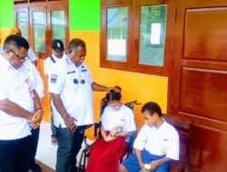 Gubernur PBD Tinjau SLB Waisai, Pastikan Infrastruktur dan Beri Perhatian Khusus