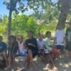Demi ANBK, Anak-anak SDI 05 Salio Tempuh Perjalanan Laut 5 Jam ke Waisai