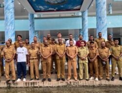 Bupati Raja Ampat Resmi Lepas Tim Sepak Bola Galakarya ke Ajang Liga Karyawan Tingkat Nasional di Jakarta
