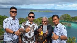 Telkomsel Bersama Kominfo Hadirkan Internet Cepat di Piaynemo, Surga Dunia Raja Ampat